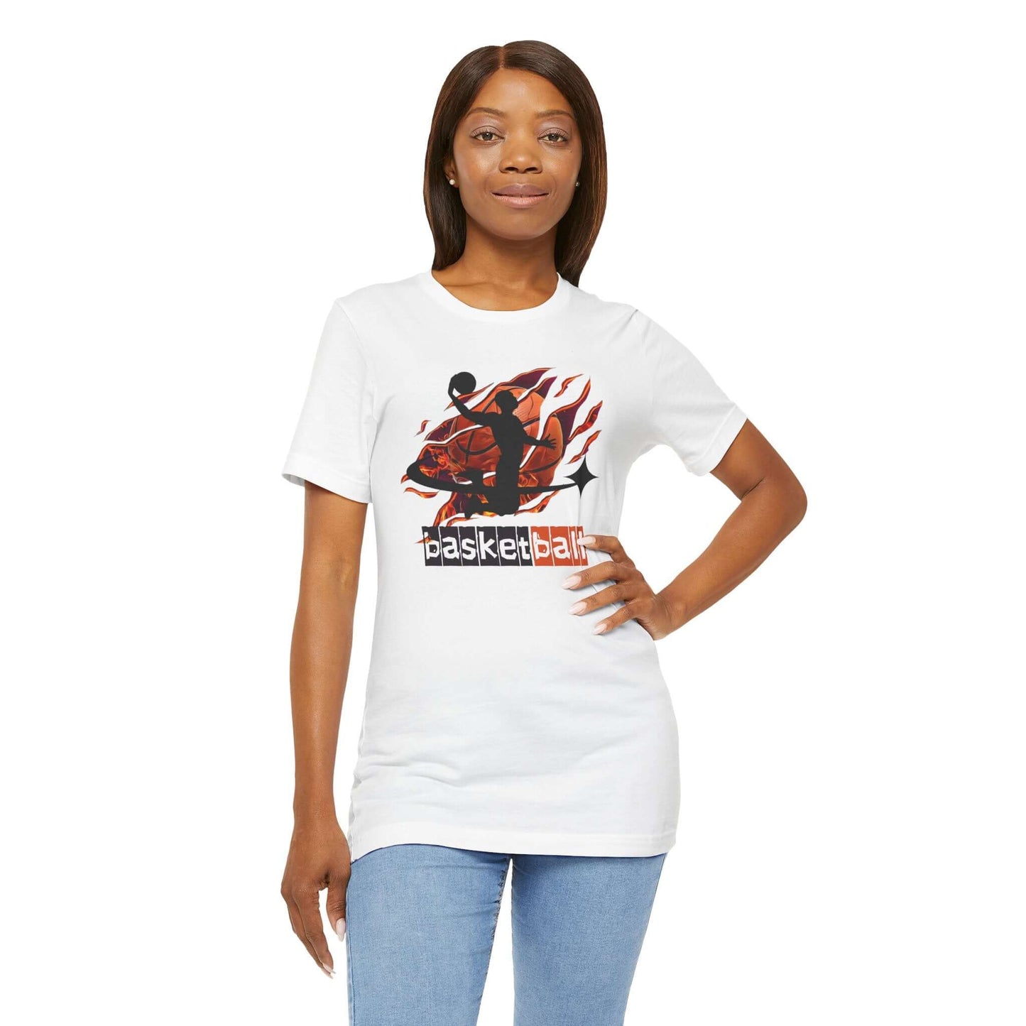 Basketball Graphic Tee - Unisex Athletic Sports T-Shirt