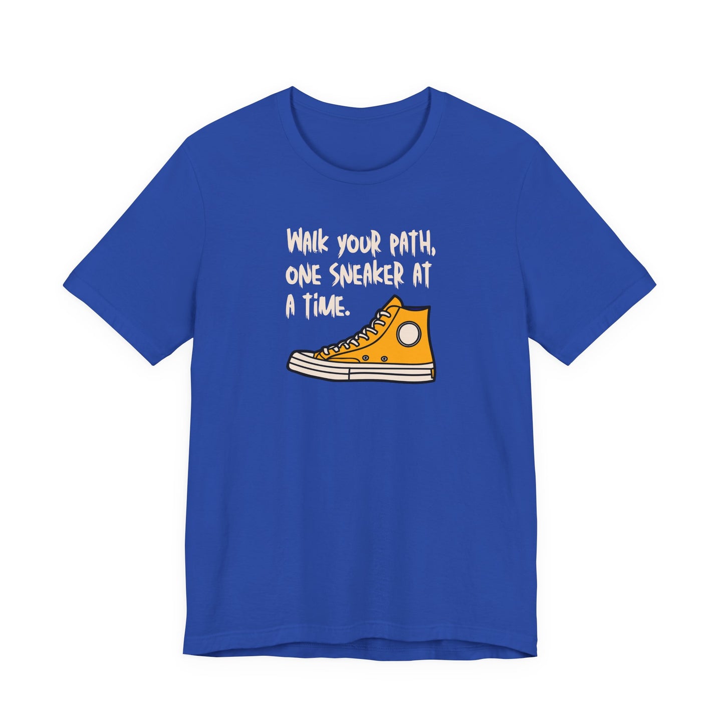 Inspirational Sneaker Tee - Unisex Jersey Short Sleeve
