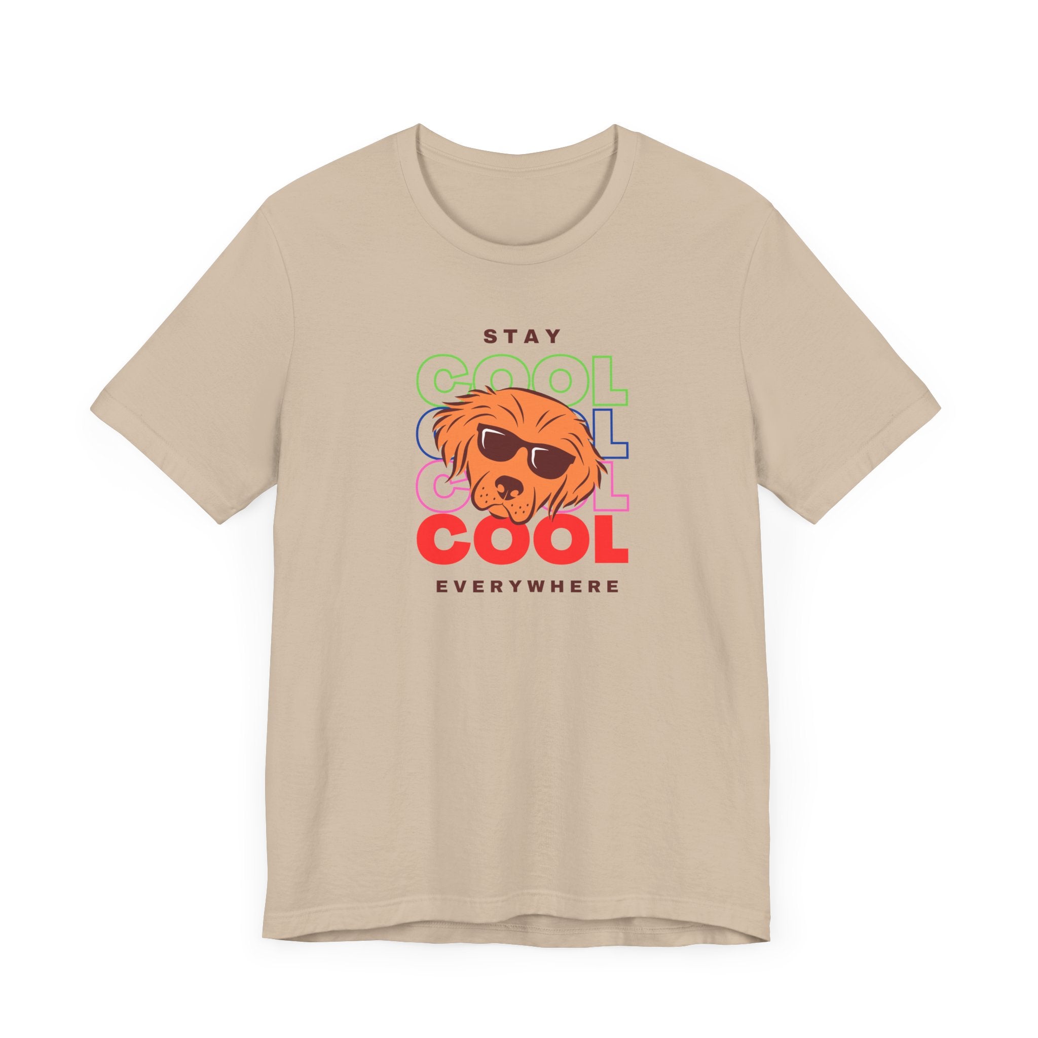 Funny Dog Graphic Tee - Stay Cool Everywhere