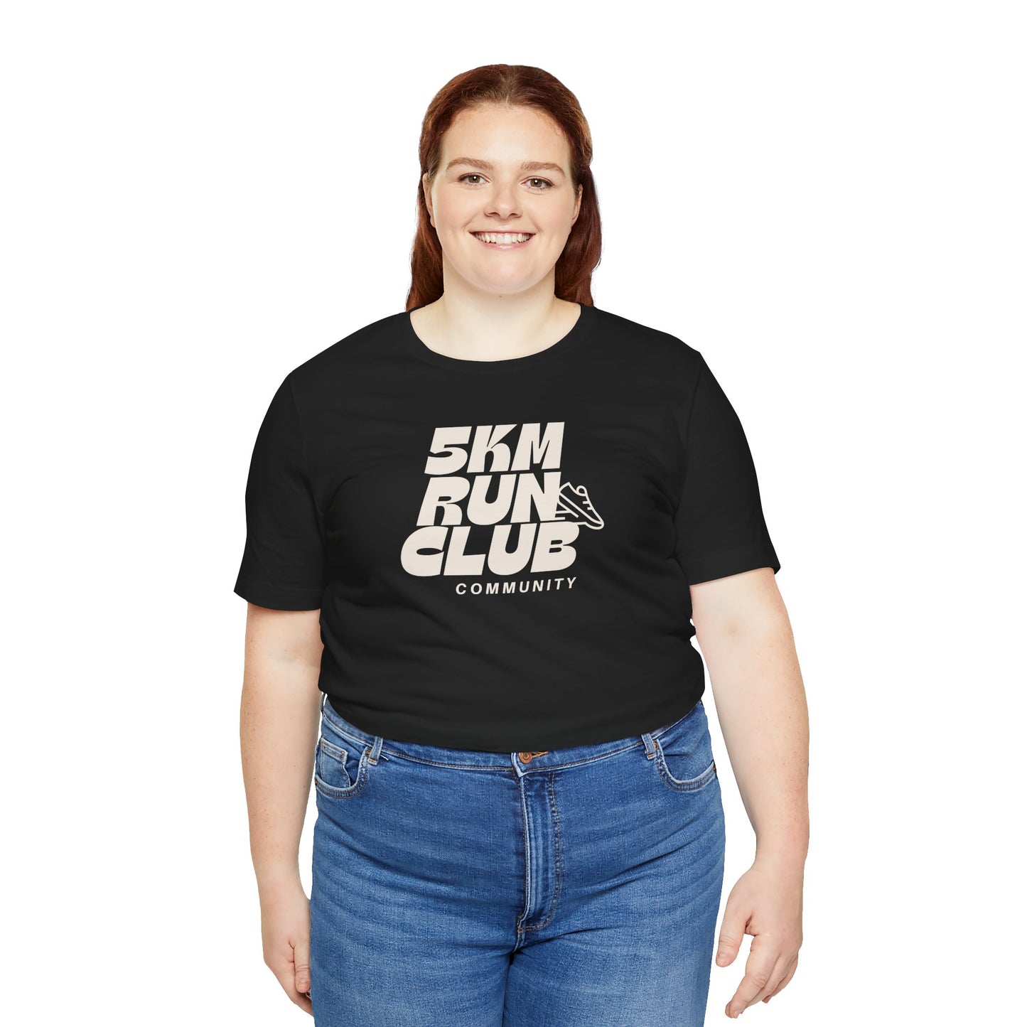5KM Run Club Unisex Jersey Tee - Perfect for Runners & Fitness Enthusiasts