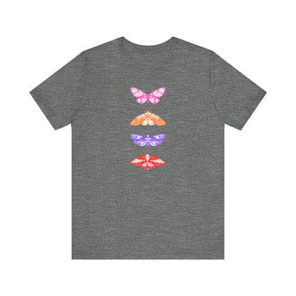 Bohemian Butterfly Graphic Tee - Unisex Jersey Short Sleeve T-Shirt