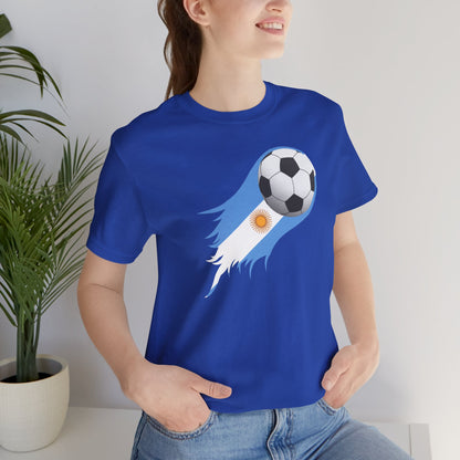 Argentina Football Soccer Unisex Tee