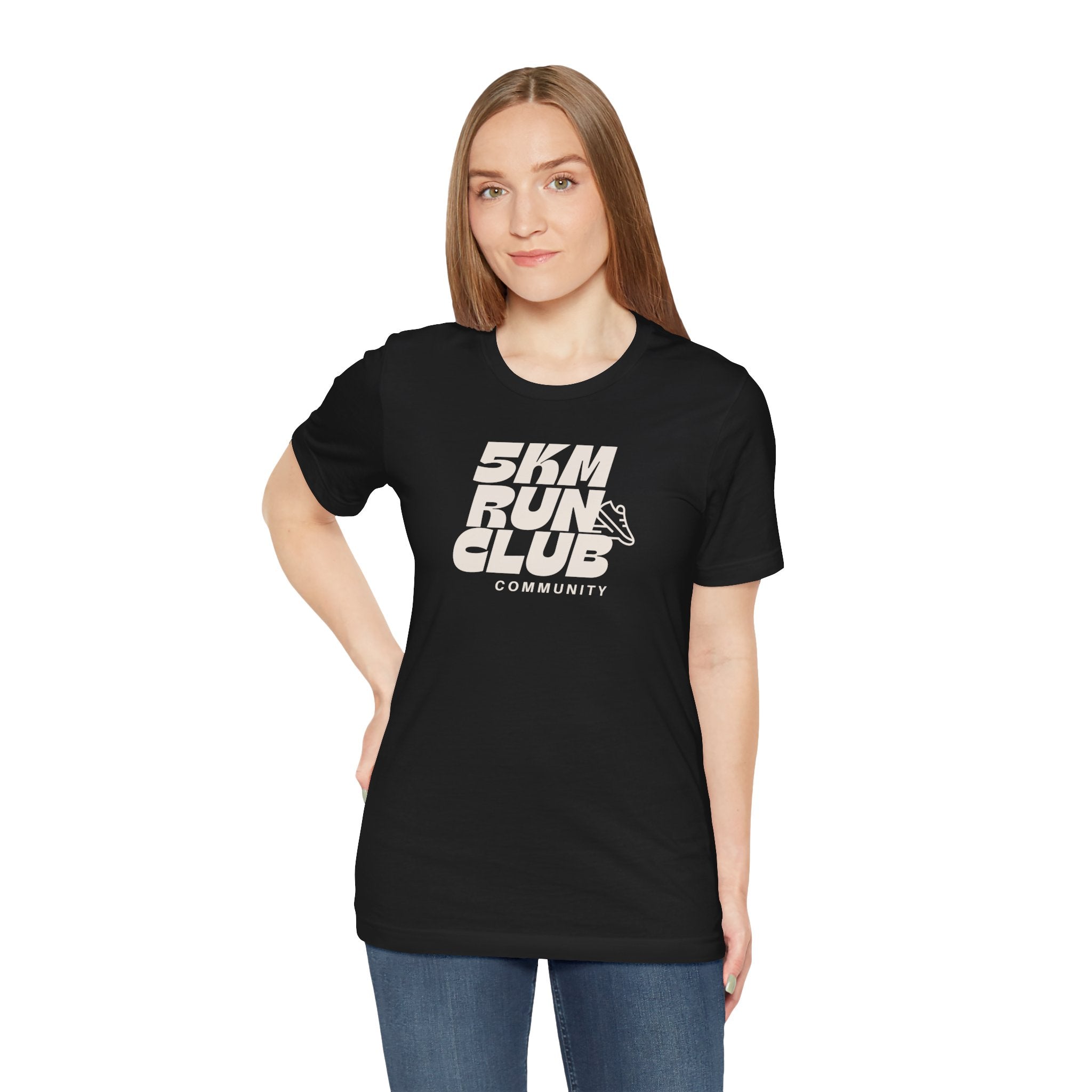 5KM Run Club Unisex Jersey Tee - Perfect for Runners & Fitness Enthusiasts