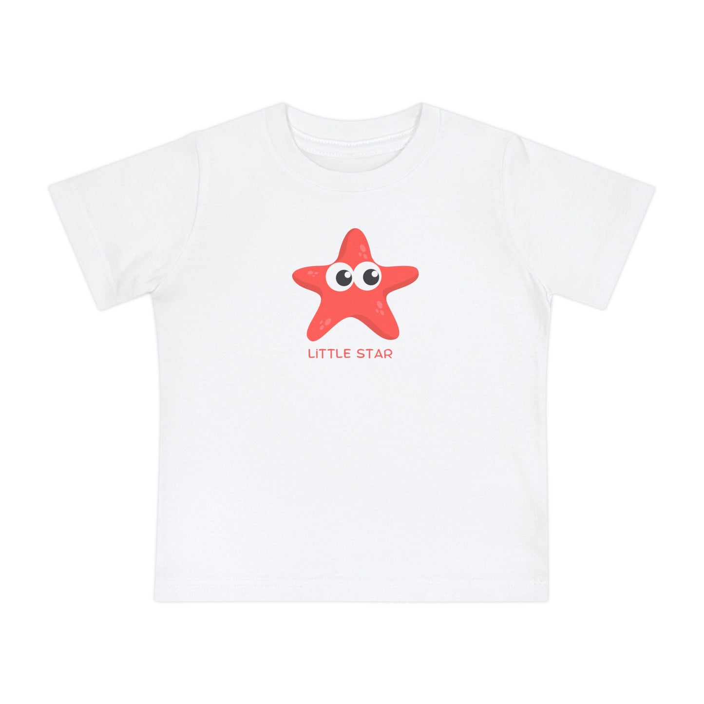 Cute Little Star Baby T-Shirt - Short Sleeve Kids Apparel