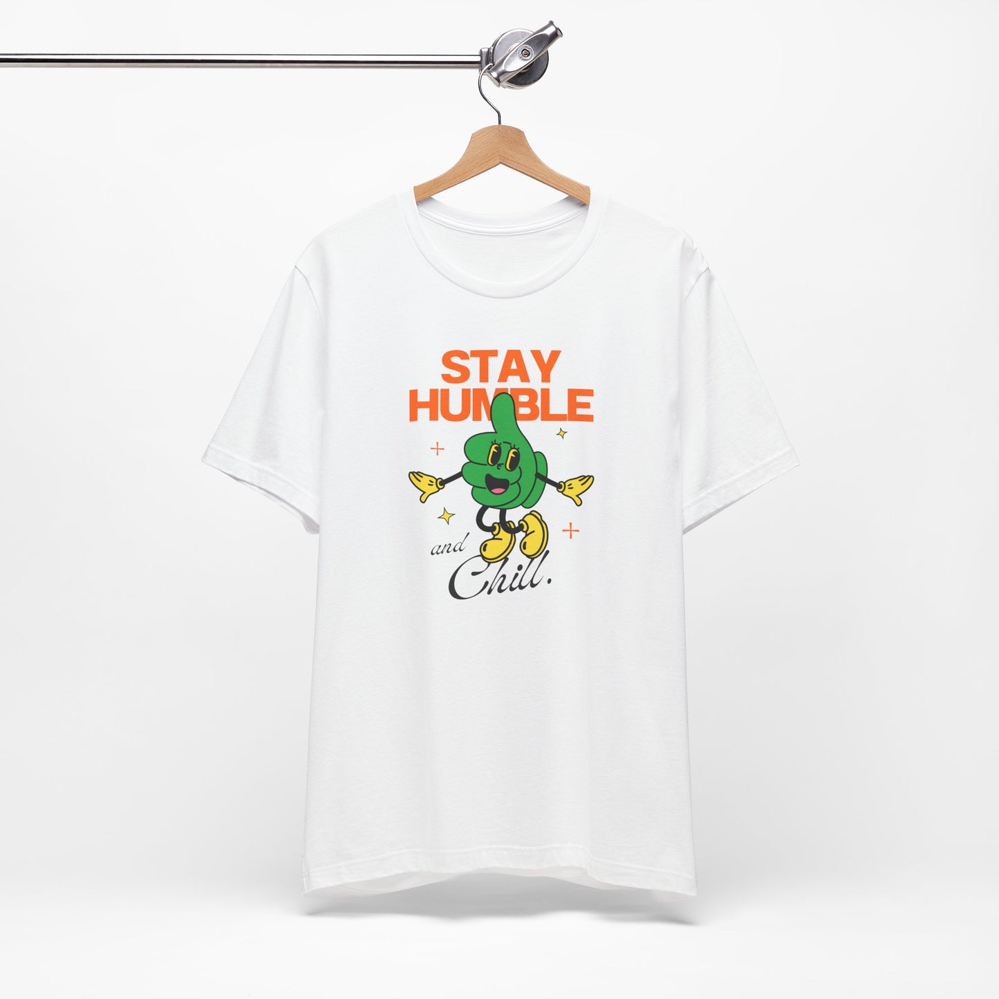 Stay Humble Unisex Jersey Tee - Chill Vibe Graphic T-Shirt