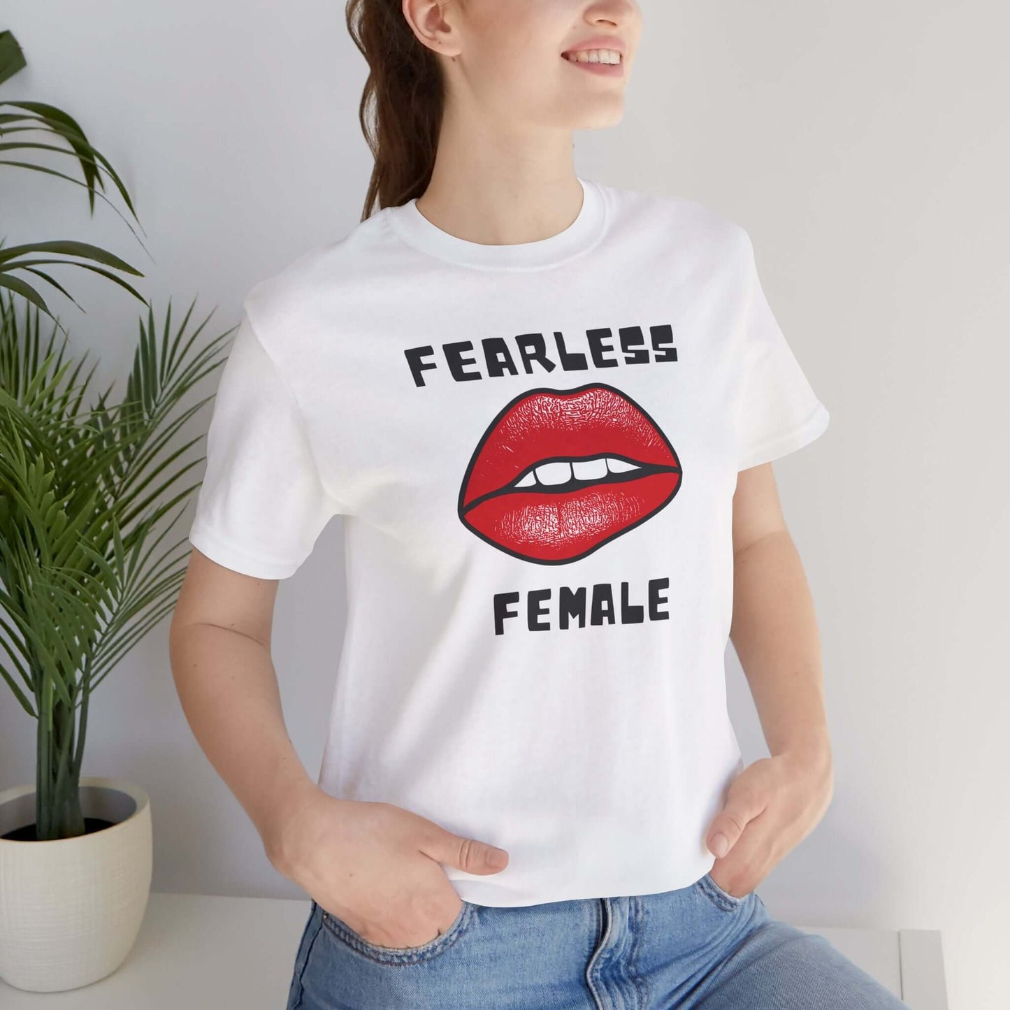 Fearless Female Tee - Empowerment Graphic T-Shirt