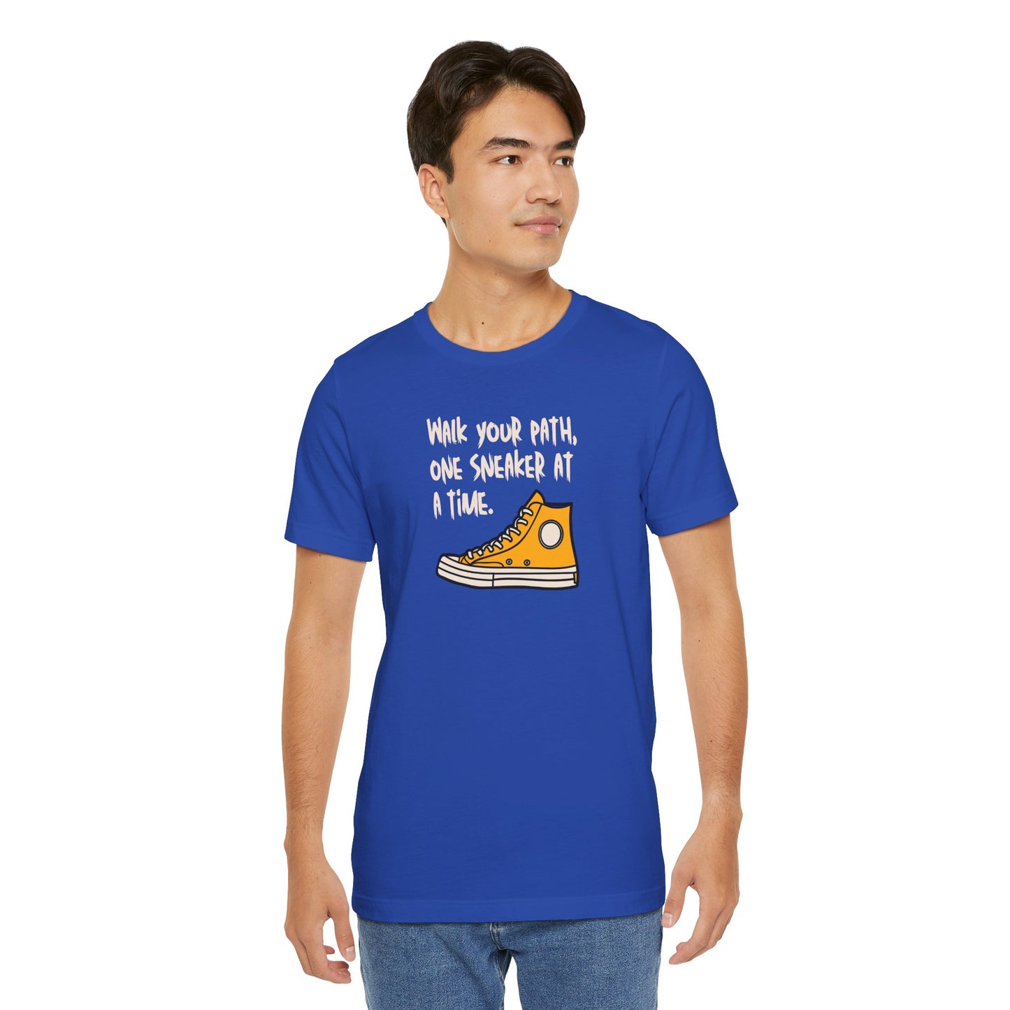 Inspirational Sneaker Tee - Unisex Jersey Short Sleeve