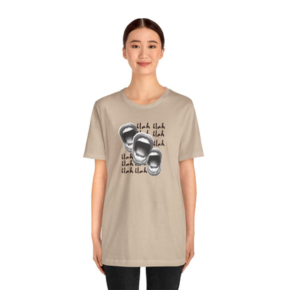 Funny Conversation Starter Tee blah, blah  - Unisex Jersey Short Sleeve Tee