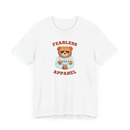 Fearless Boss Bear Unisex T-Shirt - Cute Graphic Tee