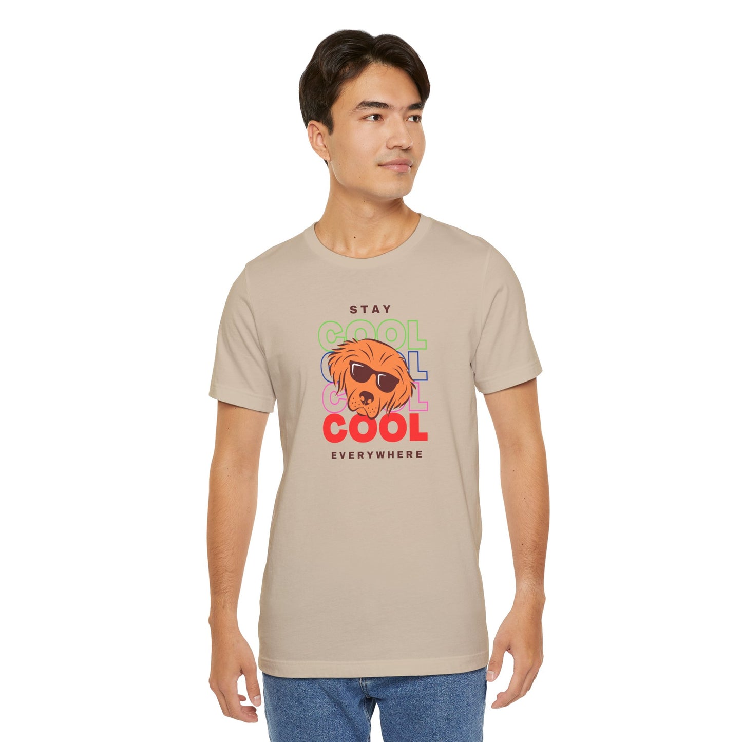 Funny Dog Graphic Tee - Stay Cool Everywhere