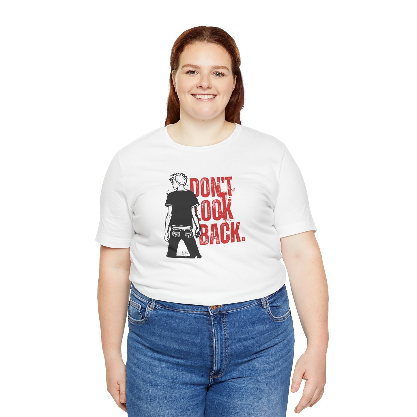 Inspirational Tee - 'Don't Look Back' Unisex Jersey