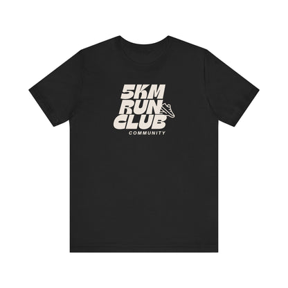 5KM Run Club Unisex Jersey Tee - Perfect for Runners & Fitness Enthusiasts