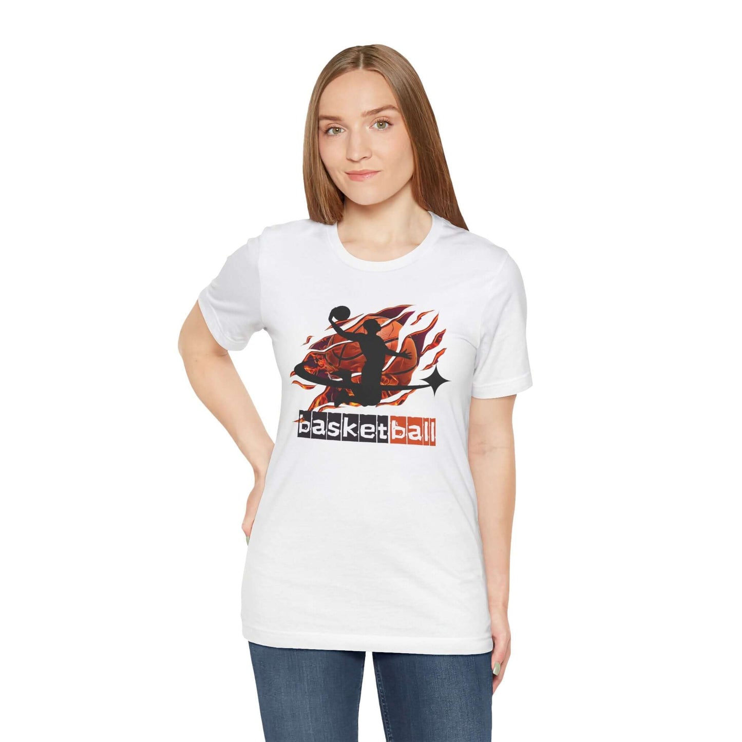 Basketball Graphic Tee - Unisex Athletic Sports T-Shirt