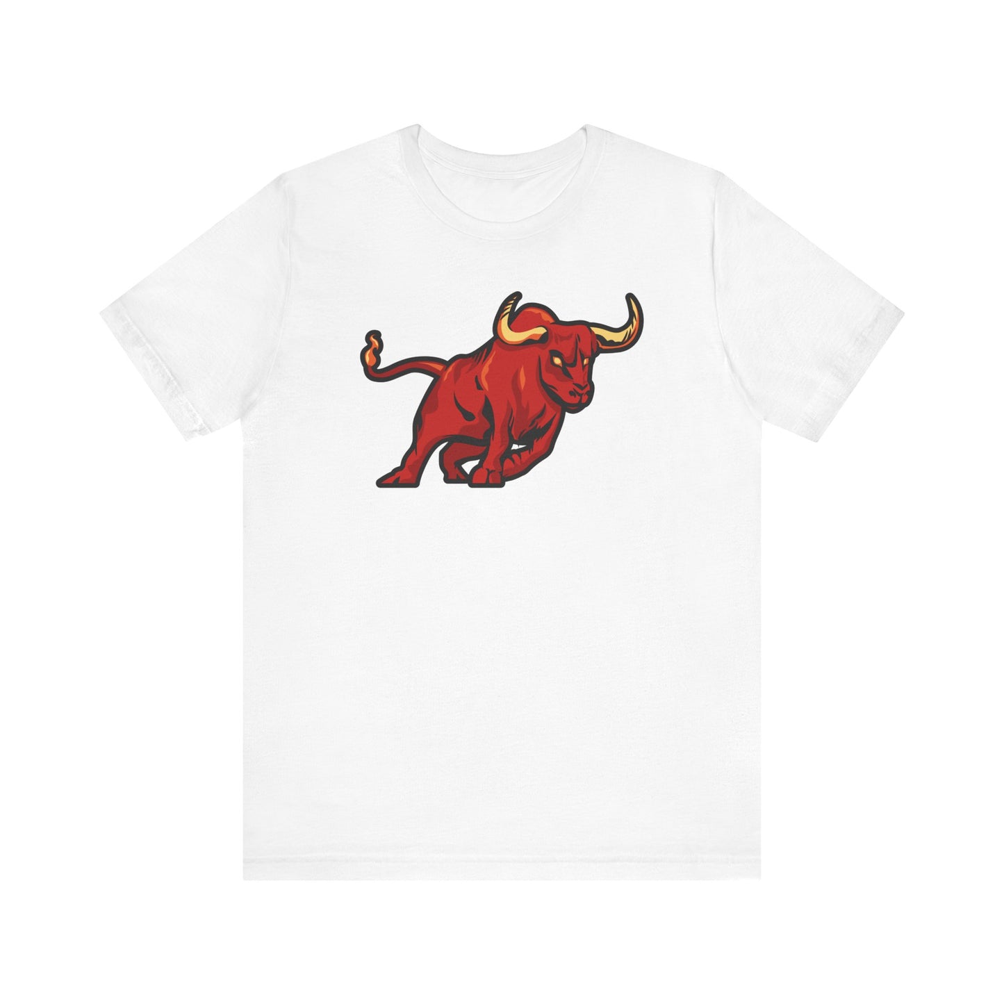 Vibrant Bull Graphic Tee - Unisex Jersey