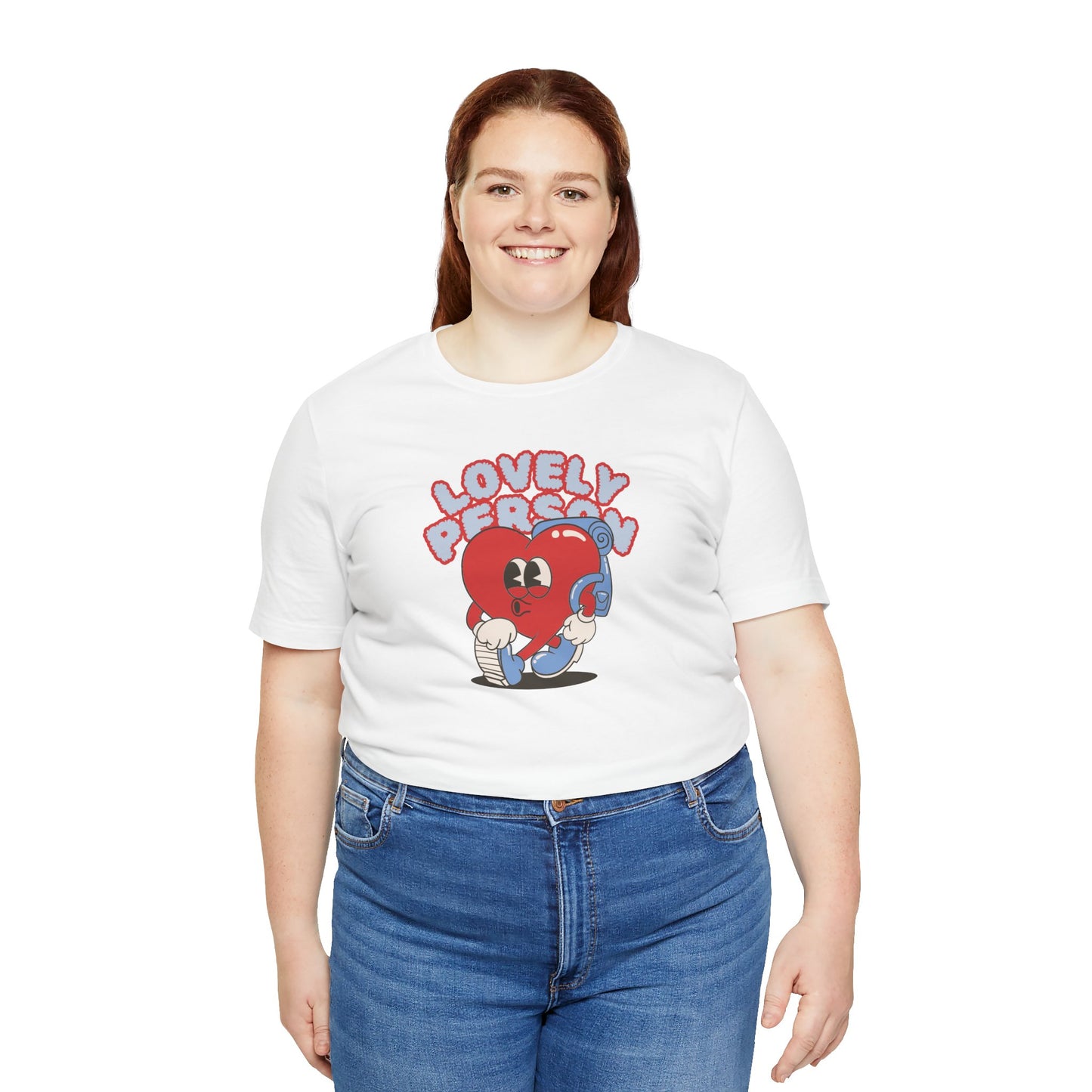 Lovely Person Short Sleeve Tee - Kind Souls Unisex Jersey