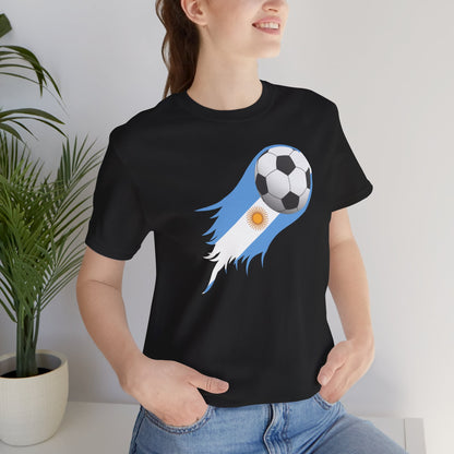 Argentina Football Soccer Unisex Tee