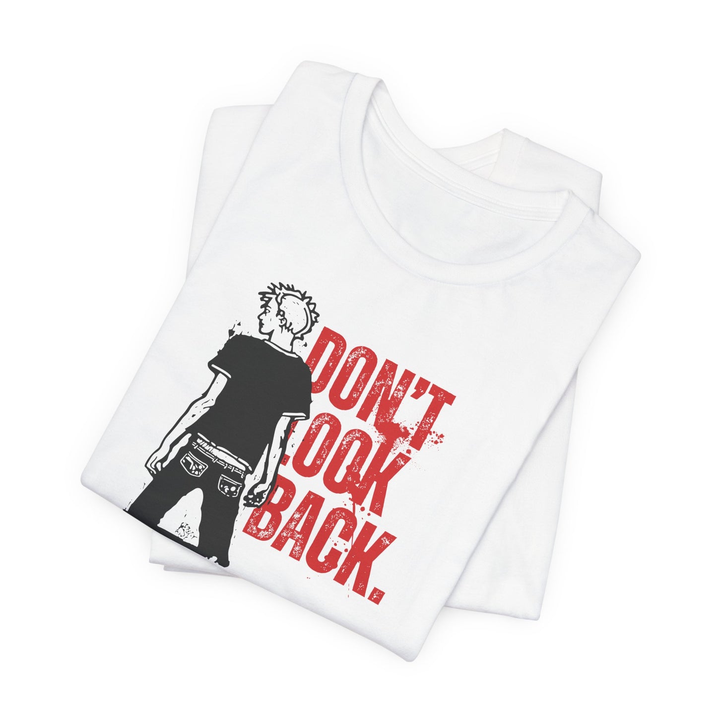 Inspirational Tee - 'Don't Look Back' Unisex Jersey