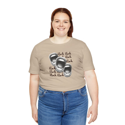 Funny Conversation Starter Tee blah, blah  - Unisex Jersey Short Sleeve Tee