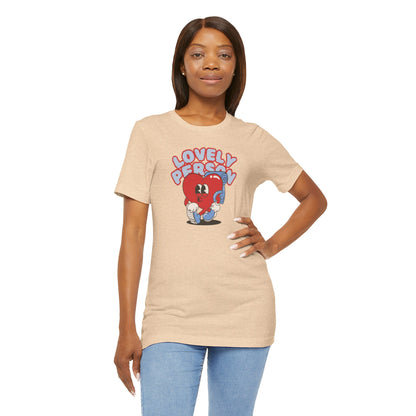 Lovely Person Short Sleeve Tee - Kind Souls Unisex Jersey