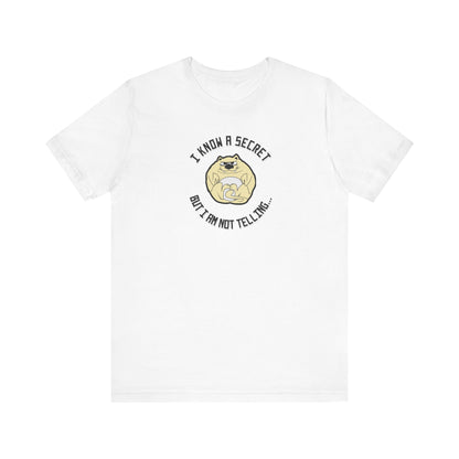Funny Secretive Pug Unisex Tee | Pet Lover T-Shirt