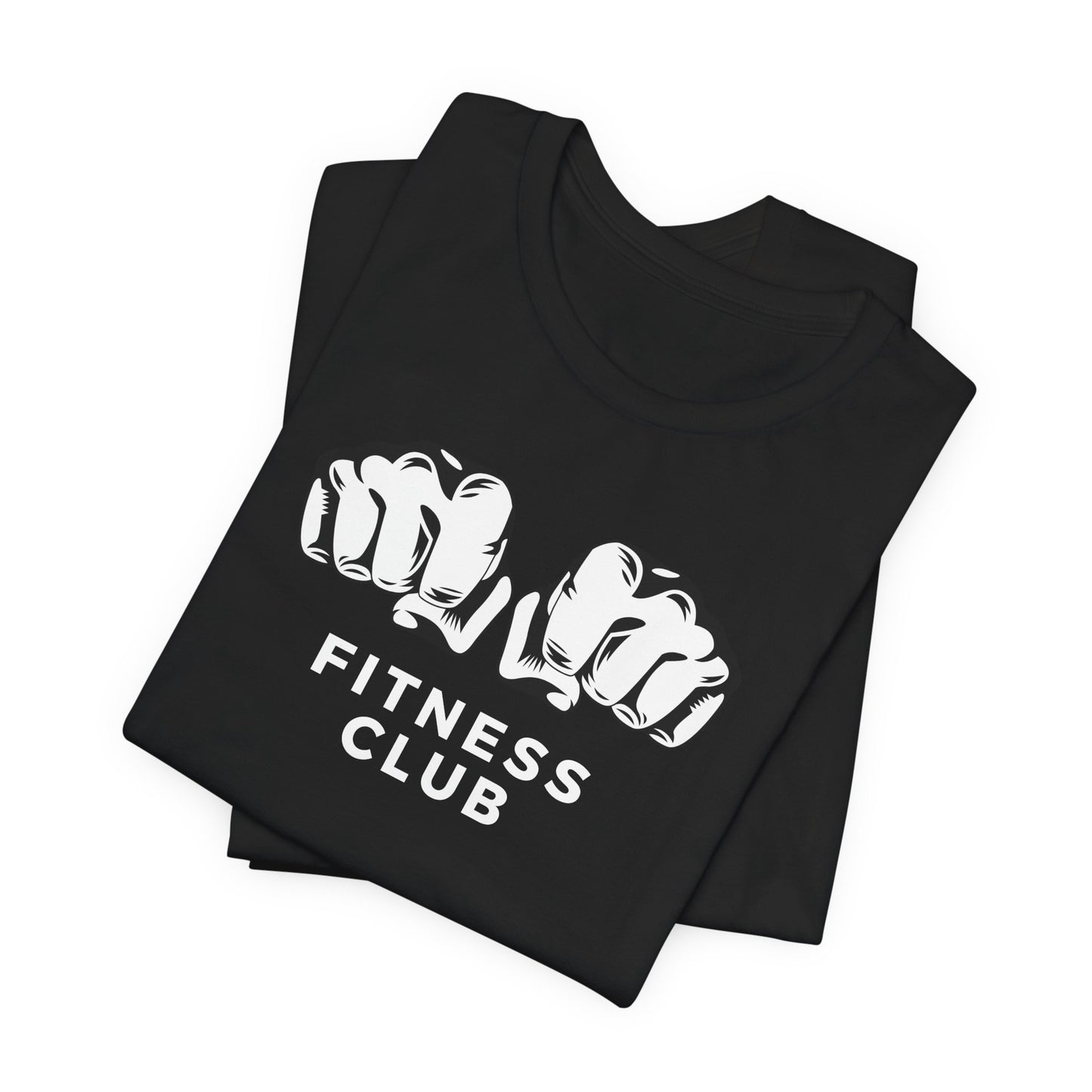 Fitness Club Unisex Jersey Tee - Bold Workout Shirt