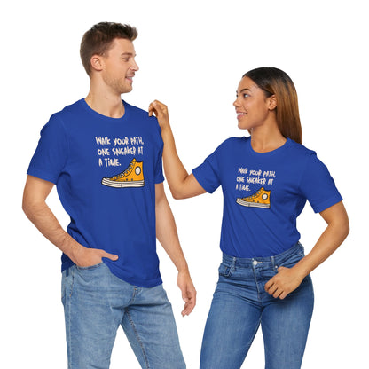 Inspirational Sneaker Tee - Unisex Jersey Short Sleeve