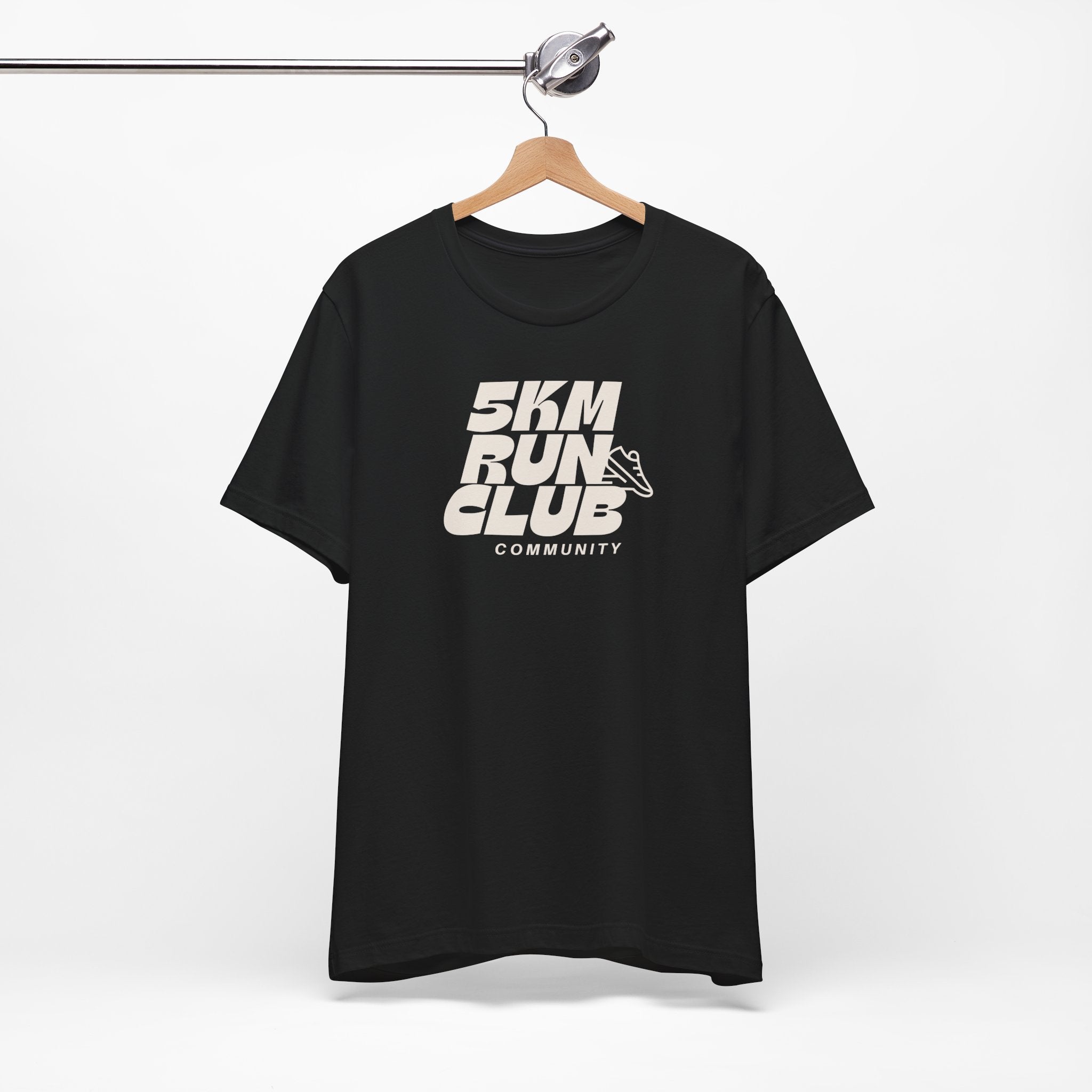 5KM Run Club Unisex Jersey Tee - Perfect for Runners & Fitness Enthusiasts