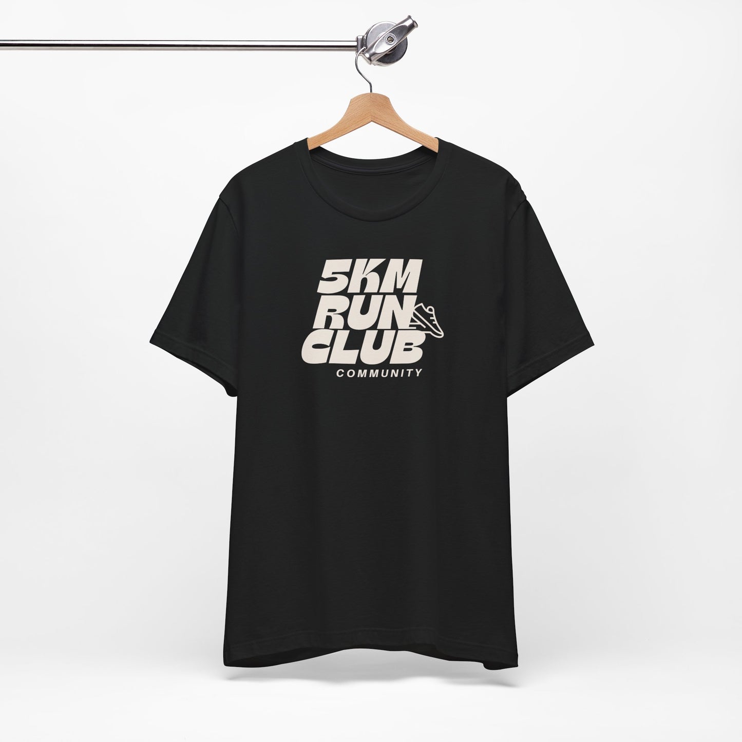 5KM Run Club Unisex Jersey Tee - Perfect for Runners & Fitness Enthusiasts