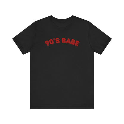 90's Babe Tee - Jersey Shirt for Nostalgic Vibes