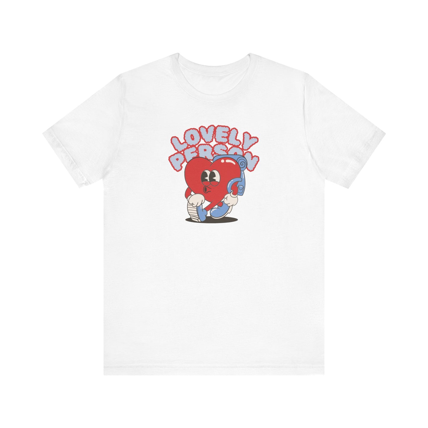 Lovely Person Short Sleeve Tee - Kind Souls Unisex Jersey