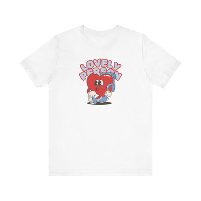 Lovely Person Short Sleeve Tee - Kind Souls Unisex Jersey