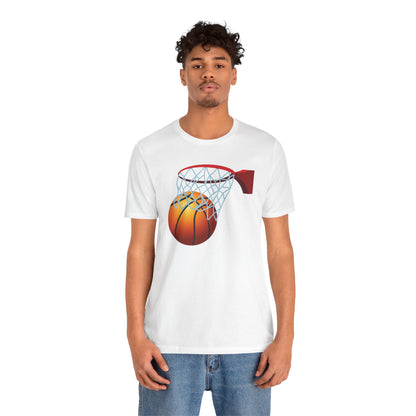 Unisex Jersey Short Sleeve Tee BASKETBALL NET