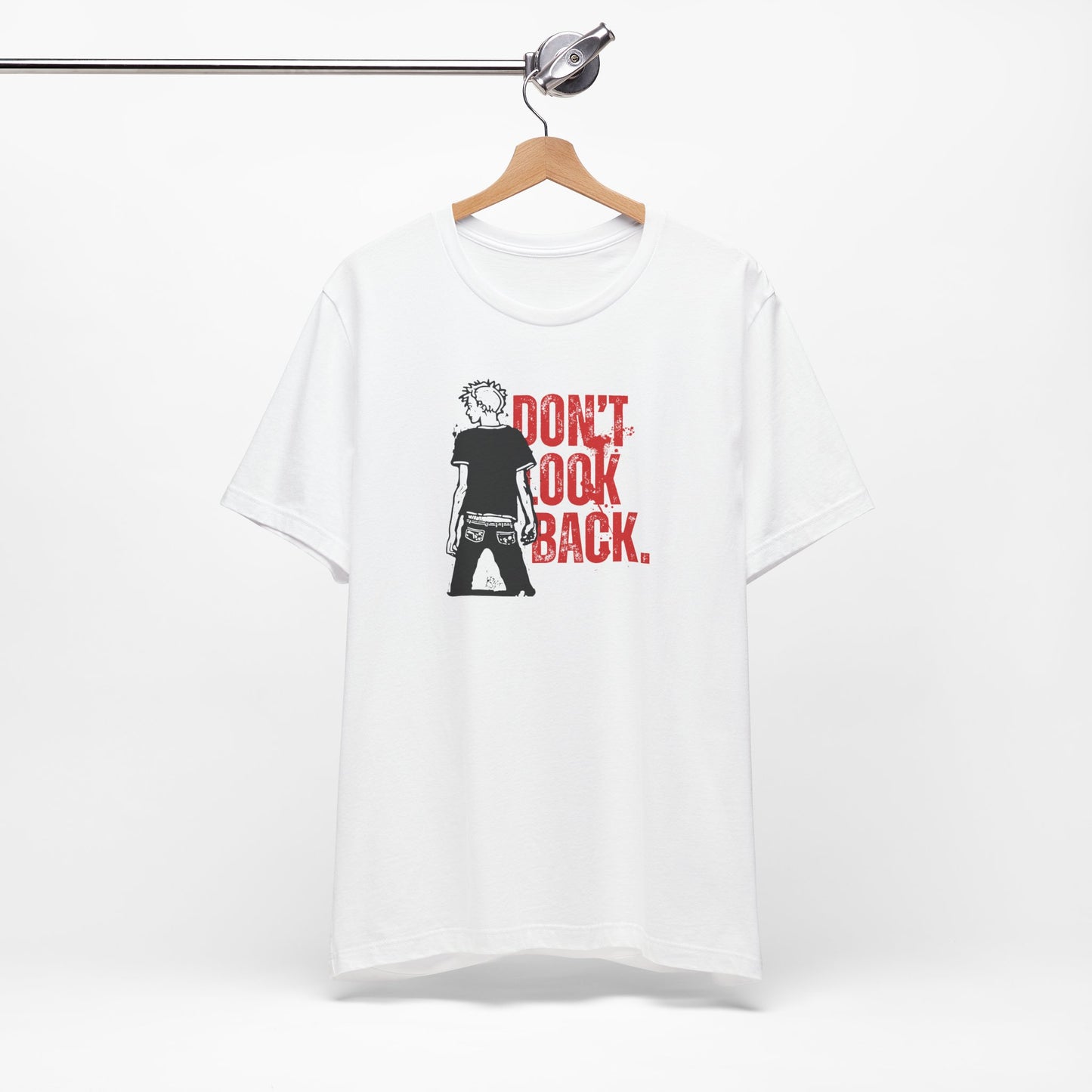Inspirational Tee - 'Don't Look Back' Unisex Jersey