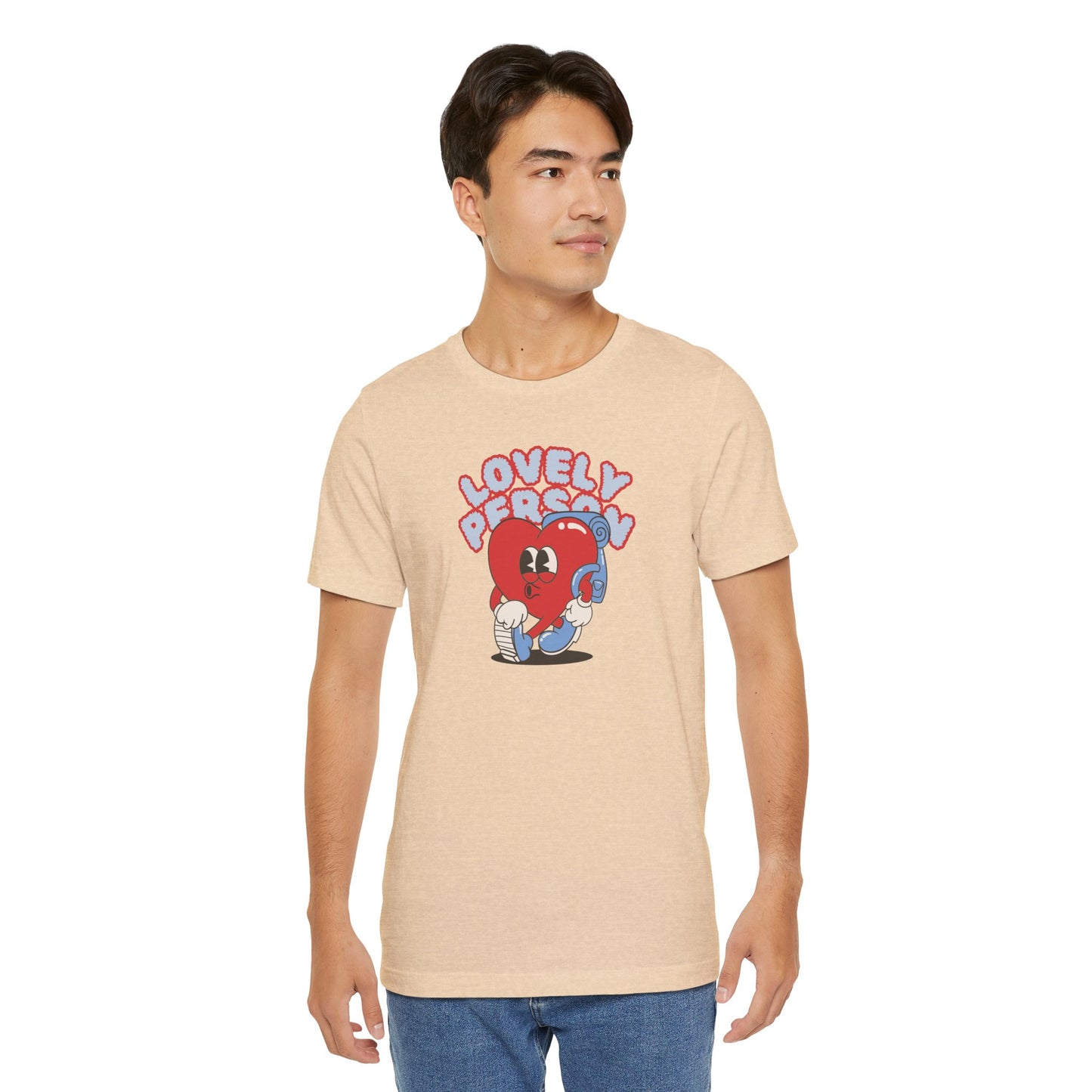 Lovely Person Short Sleeve Tee - Kind Souls Unisex Jersey