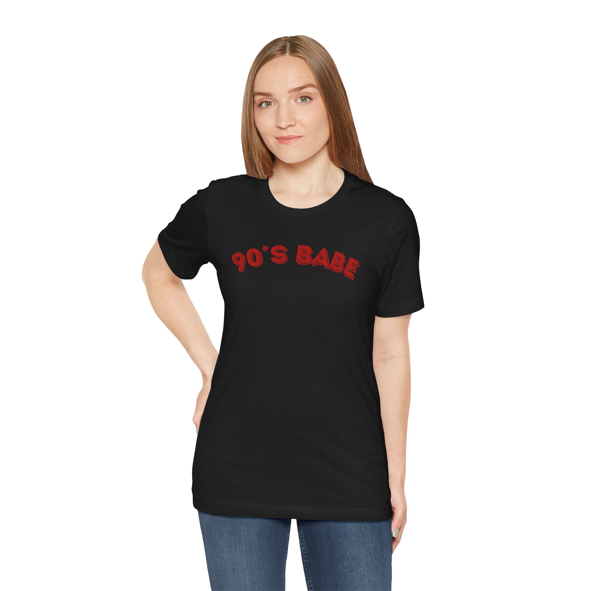 90's Babe Tee - Jersey Shirt for Nostalgic Vibes