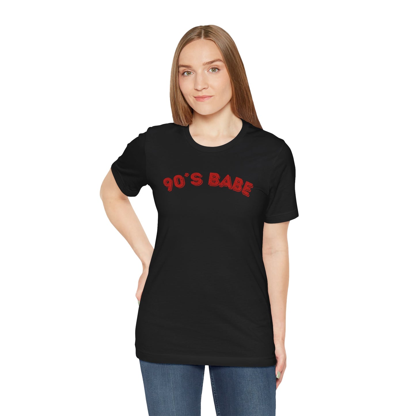 90's Babe Tee - Jersey Shirt for Nostalgic Vibes