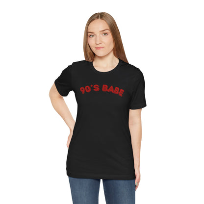 90's Babe Tee - Jersey Shirt for Nostalgic Vibes
