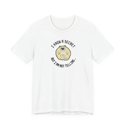 Funny Secretive Pug Unisex Tee | Pet Lover T-Shirt