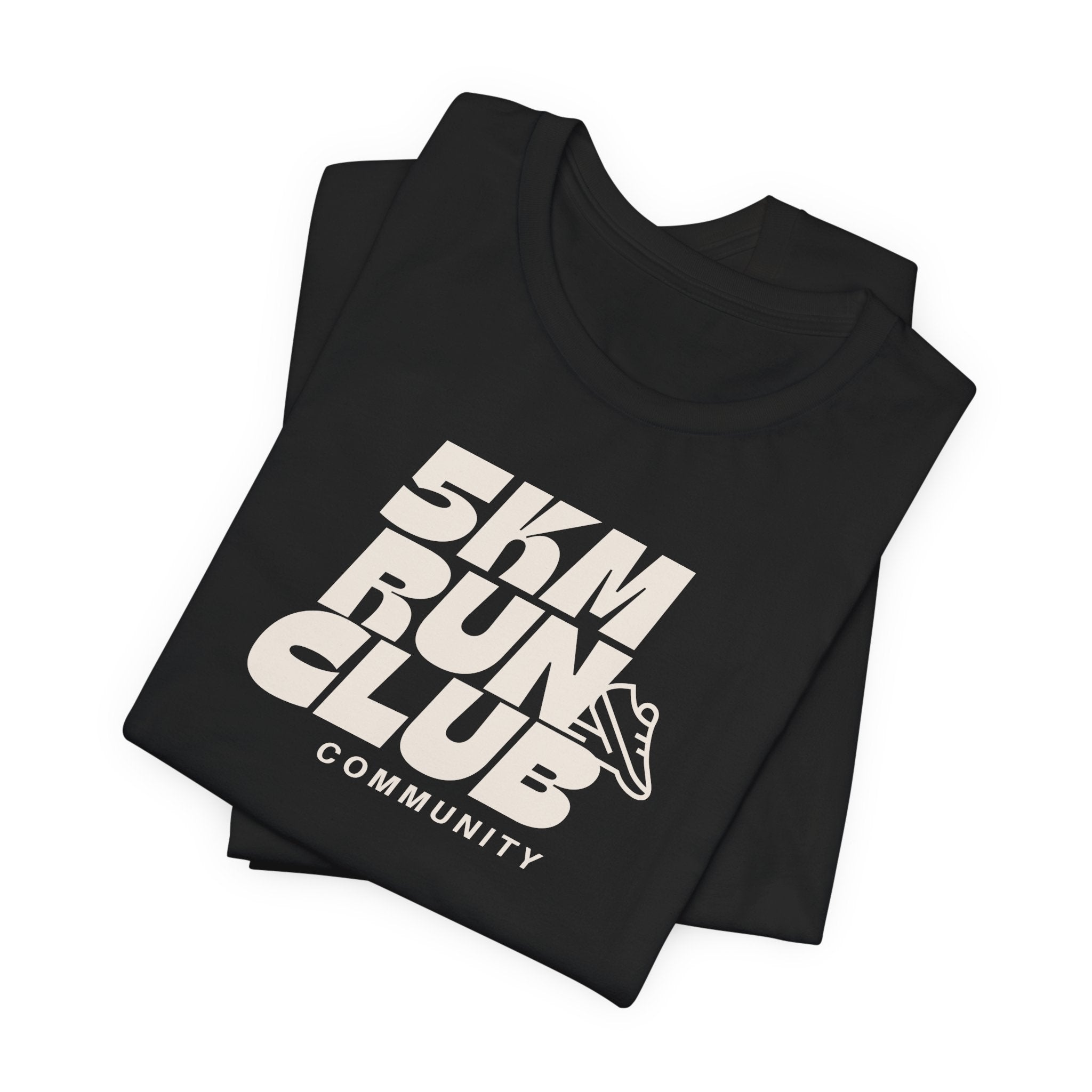5KM Run Club Unisex Jersey Tee - Perfect for Runners & Fitness Enthusiasts