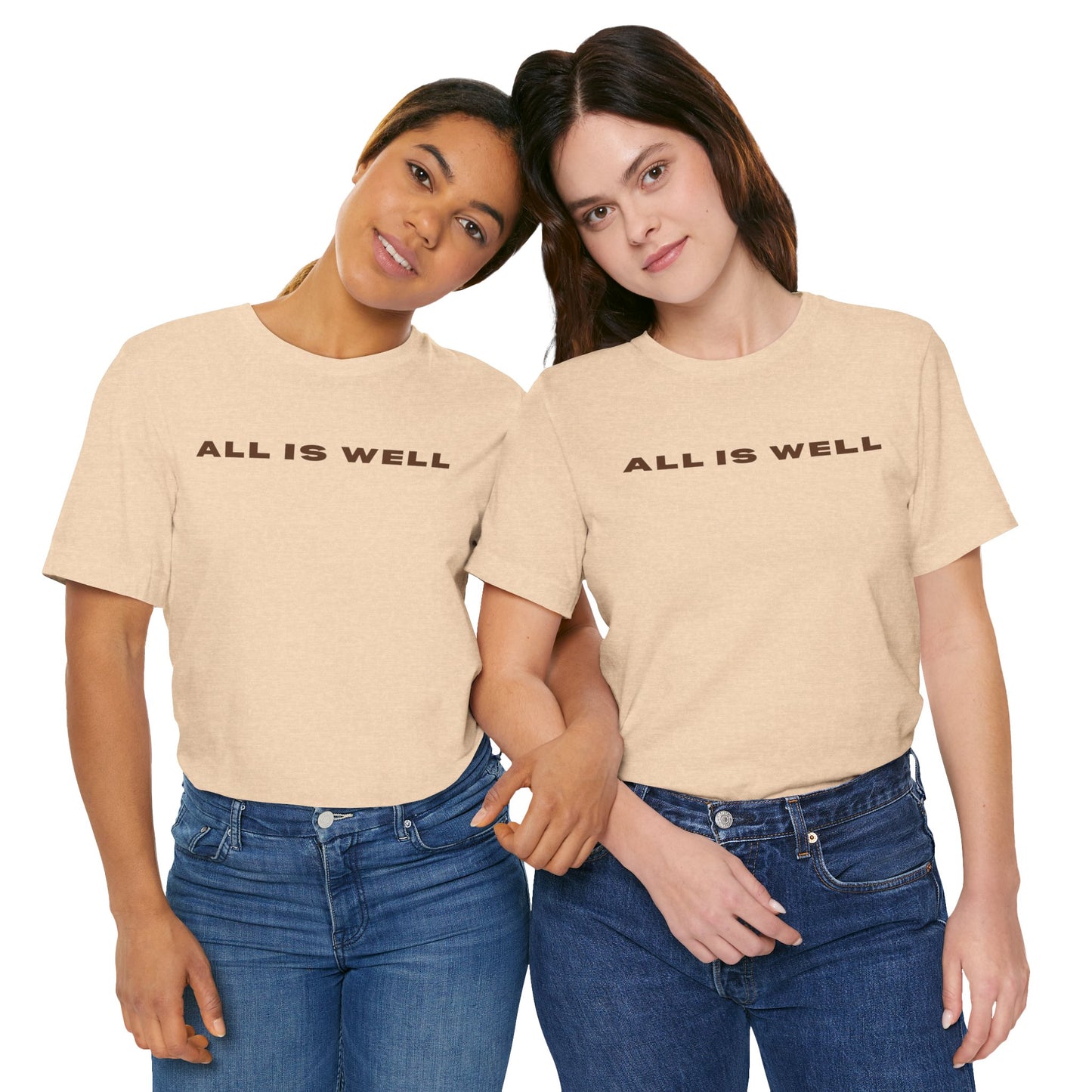 Inspirational Tee - 'All is Well' T-Shirt