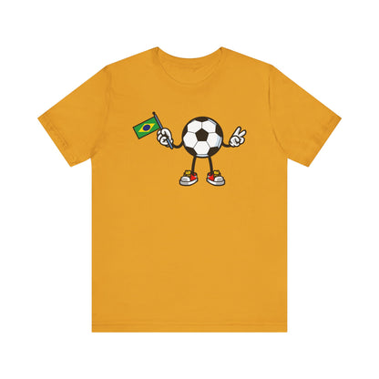 Brazil Soccer Unisex Tee