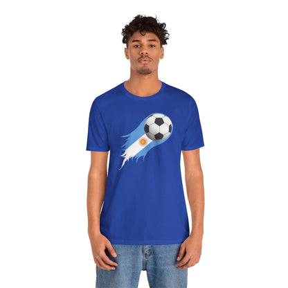 Argentina Football Soccer Unisex Tee