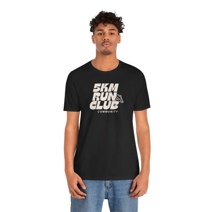 5KM Run Club Unisex Jersey Tee - Perfect for Runners & Fitness Enthusiasts