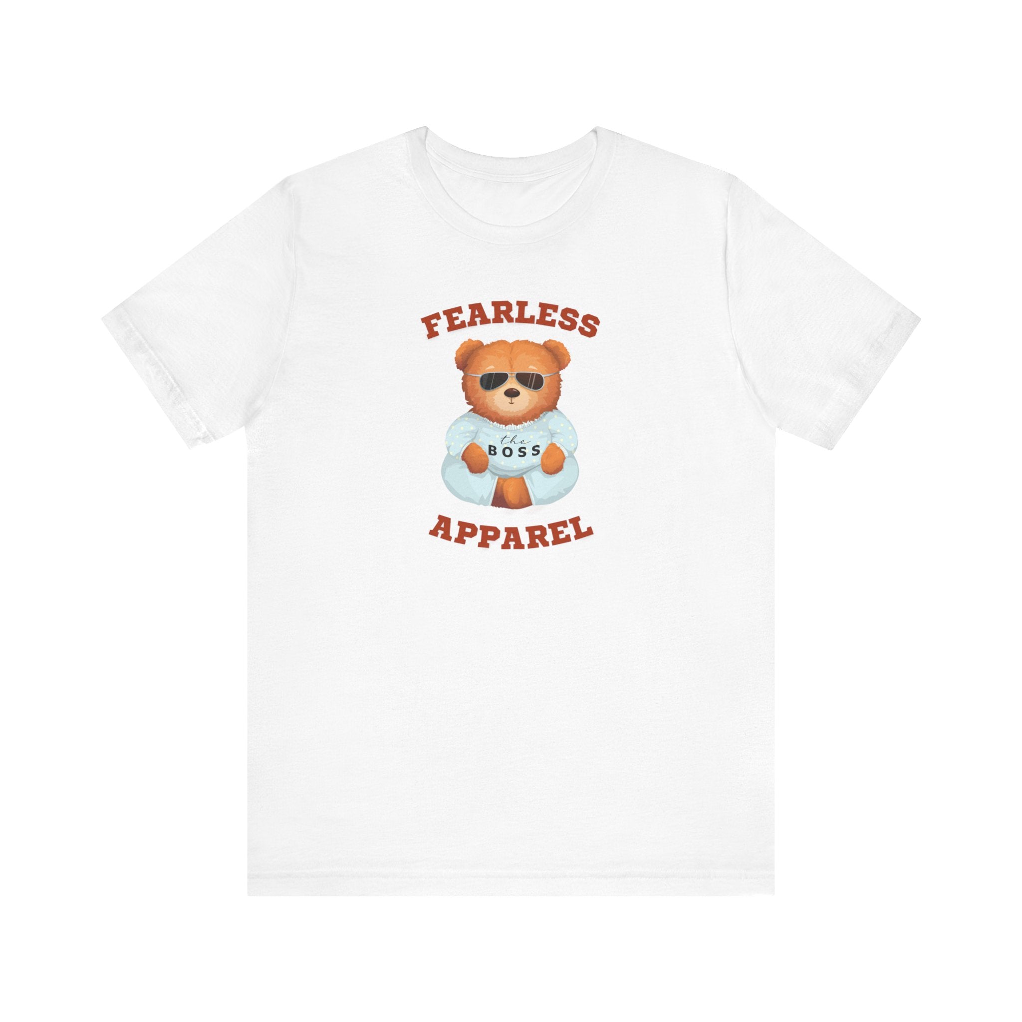 Fearless Boss Bear Unisex T-Shirt - Cute Graphic Tee
