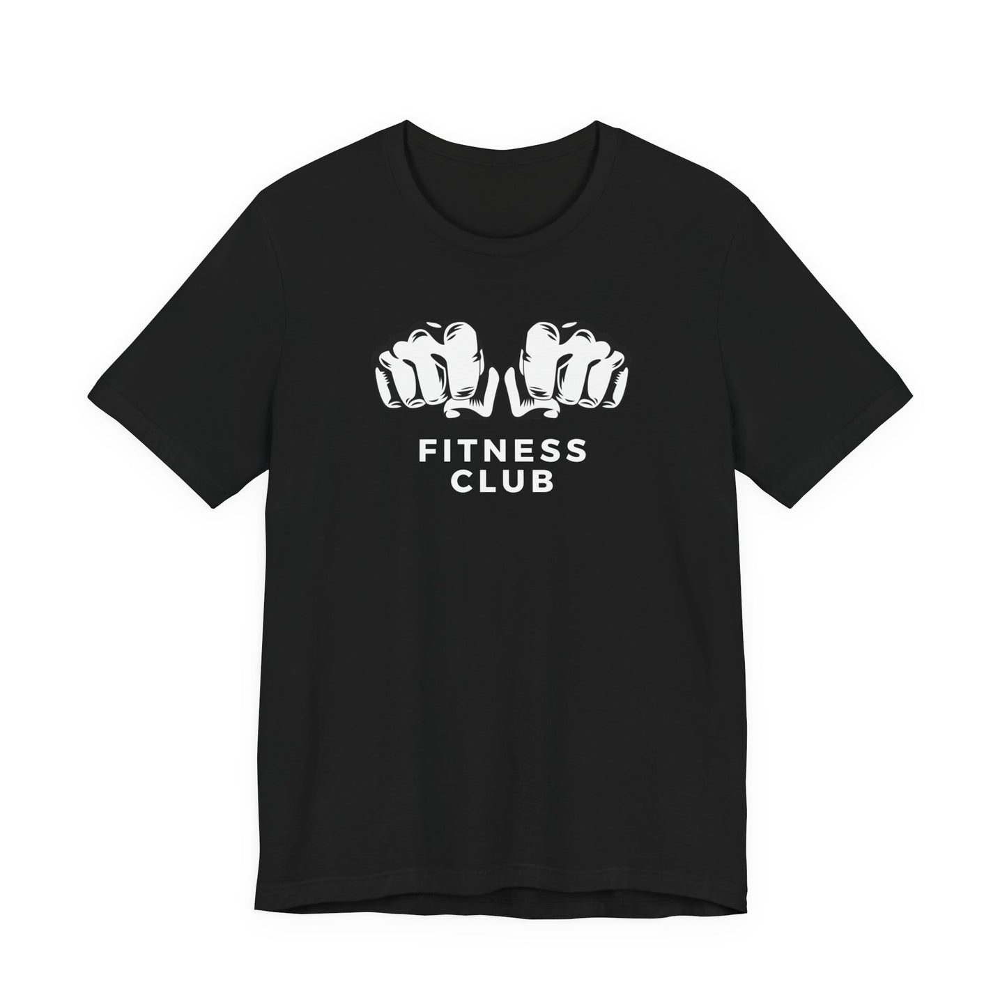Fitness Club Unisex Jersey Tee - Bold Workout Shirt