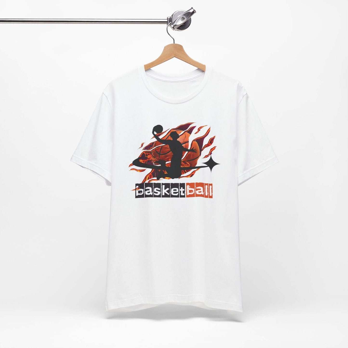 Basketball Graphic Tee - Unisex Athletic Sports T-Shirt