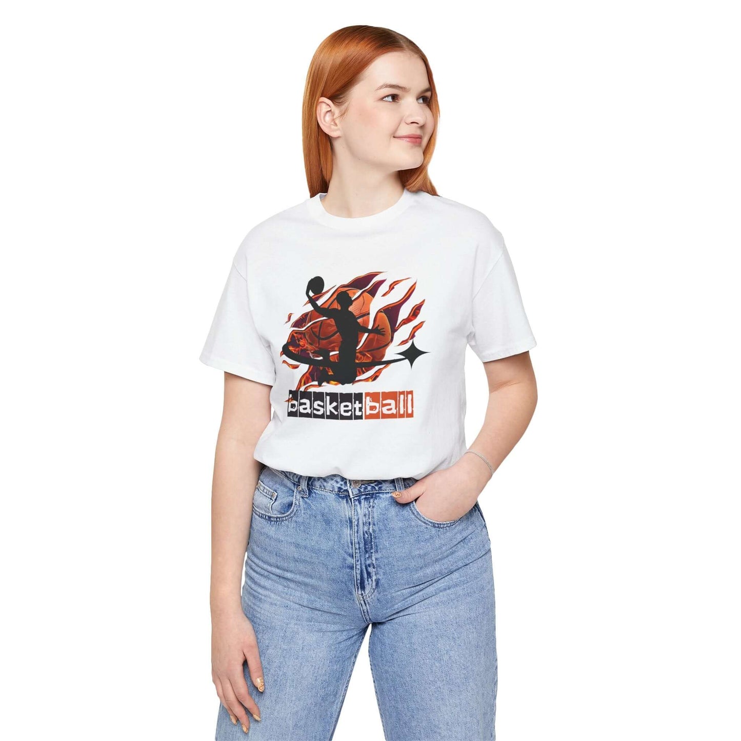 Basketball Graphic Tee - Unisex Athletic Sports T-Shirt