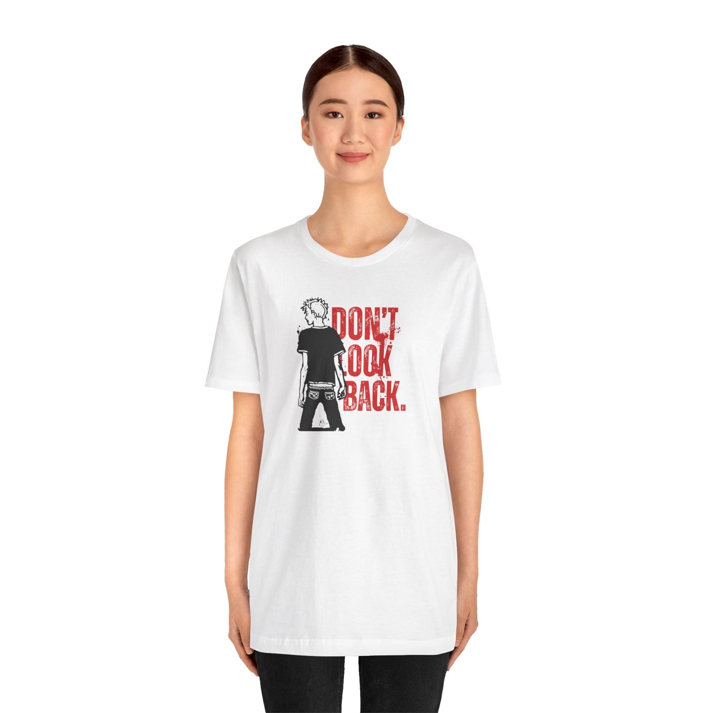 Inspirational Tee - 'Don't Look Back' Unisex Jersey