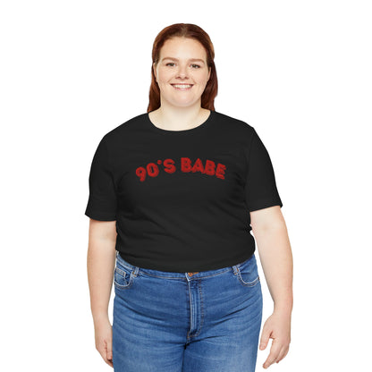 90's Babe Tee - Jersey Shirt for Nostalgic Vibes
