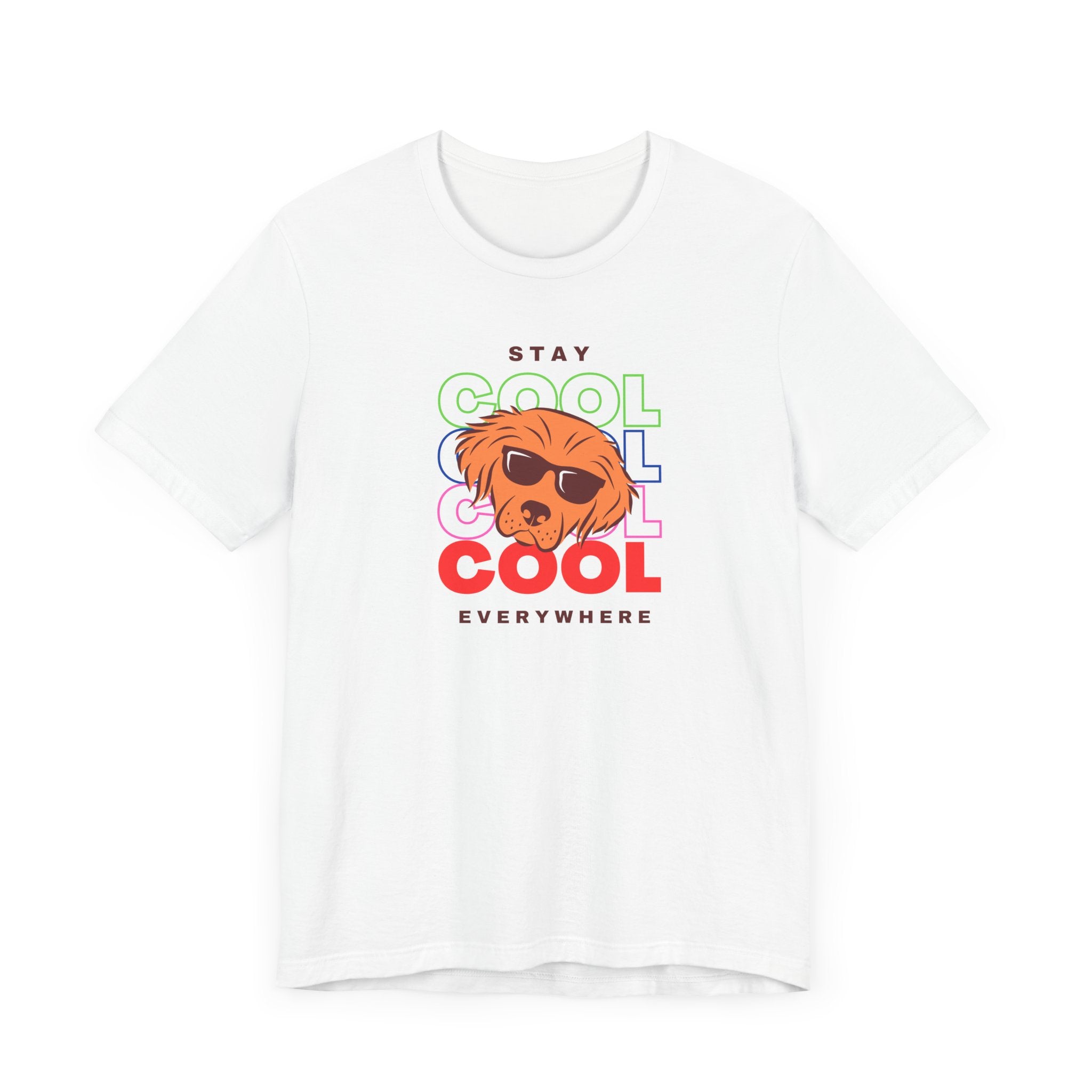 Funny Dog Graphic Tee - Stay Cool Everywhere